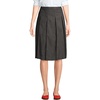 image:imageLands End School Uniform Womens Solid Box Pleat Skirt Below the KneeAcademic Gray