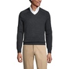 image:imageLands End School Uniform Young Mens Cotton Modal VNeck SweaterBlack