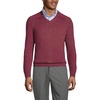 image:imageLands End School Uniform Young Mens Cotton Modal VNeck SweaterBurgundy