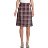 Burgundy/Gray Plaid