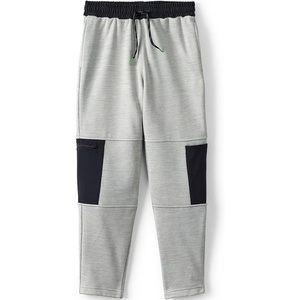 image:imageLands End Boys Basic Iron Knee Fleece JoggerGray Heather