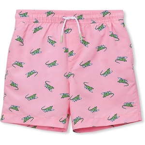 image:imageLands End Boys Print Swim TrunksGreen GeckosPink