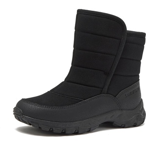 image:imageLands End Expedition Warmest Waterproof No Tie Kids Snow Boots for Boys and Girls  Insulated Winter Fleece Lined Snow Boots Size 11 to 7 Little and Big Kid ShoesBlack