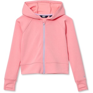image:imageLands End Girls Active Zip Up HoodieSalmon Rose