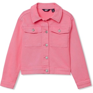 image:imageLands End Girls Denim JacketPink Cotton Candy