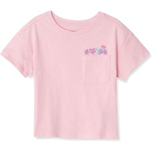image:imageLands End Girls Meet and Greet Pocket TeeAlmond Blossom