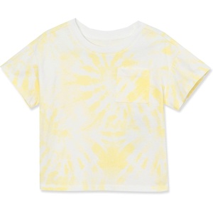 image:imageLands End Girls Meet and Greet Pocket TeeYellow Tie Dye