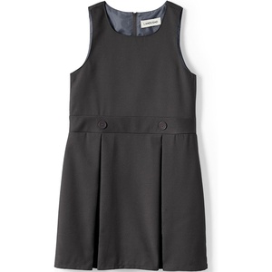 image:imageLands End Girls Uniform Plaid JumperAcademic Gray