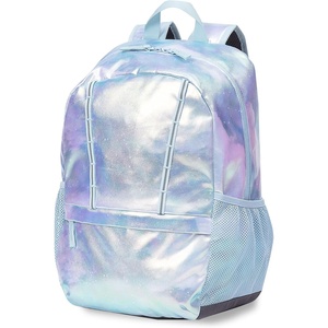image:imageLands End Kids Backpack Black Techpack LargeLight Blue Clouds