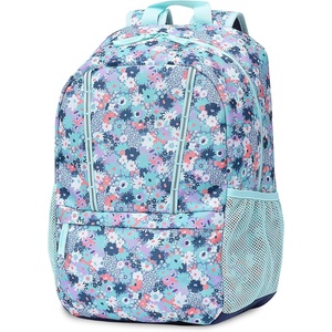 image:imageLands End Kids Backpack Black Techpack LargeLight Blue Floral