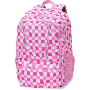 image:imageLands End Kids Backpack Black Techpack LargePink Check