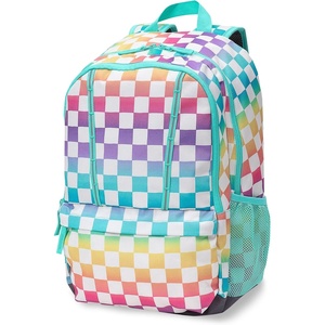 image:imageLands End Kids Backpack Black Techpack LargeRainbowWhite Check