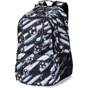image:imageLands End Kids Backpack Black Techpack LargeSoccer BallsBlack