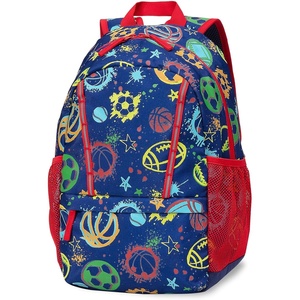image:imageLands End Kids Backpack Black Techpack LargeSport BallsBlue