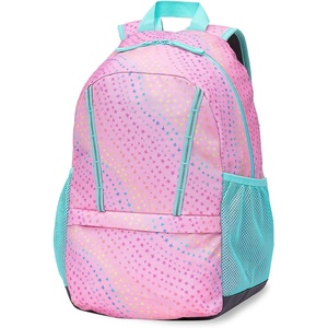 image:imageLands End Kids Backpack Black Techpack LargeWavy StarsPrism Pink