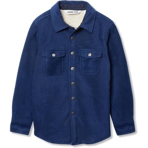 image:imageLands End Kids Flannel ShacketNavy