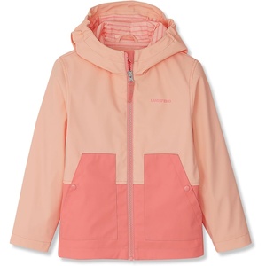 image:imageLands End Kids Water Resistant Hooded Slicker Rain JacketDesert FlowerPeach Fuzz