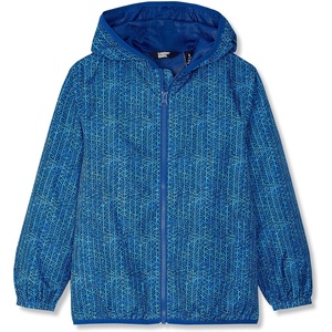 image:imageLands End Kids Waterproof Rain JacketBlue Multi Geo
