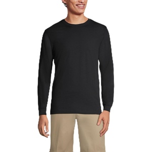 image:imageLands End Mens Long Sleeve Uniform TShirtBlack