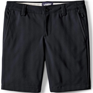 image:imageLands End School Uniform Girls Active Chino ShortsBlack