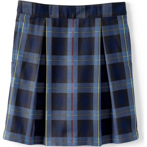 image:imageLands End School Uniform Girls Plaid Skort Top of KneeFrench Blue Plaid