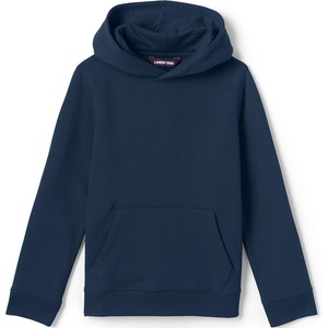 image:imageLands End School Uniform Kids Hooded Pullover SweatshirtClassic Navy
