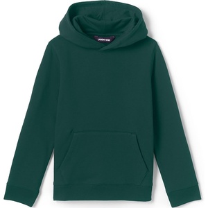 image:imageLands End School Uniform Kids Hooded Pullover SweatshirtEvergreen