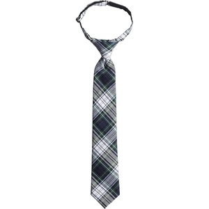 image:imageLands End School Uniform Kids Pre Tied TieWhite Plaid
