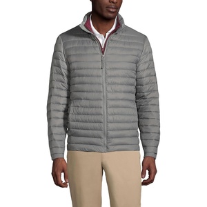 image:imageLands End School Uniform Mens ThermoPlume JacketArctic Gray