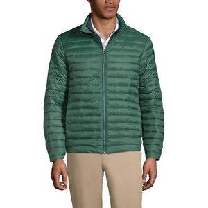 image:imageLands End School Uniform Mens ThermoPlume JacketEvergreen