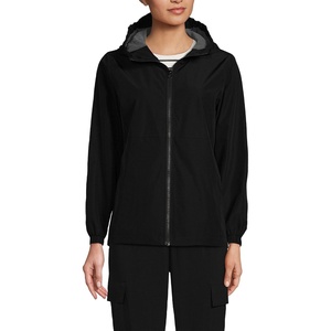 image:imageLands End School Uniform Womens Rain JacketBlack