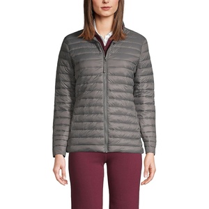 image:imageLands End School Uniform Womens ThermoPlume JacketArctic Gray