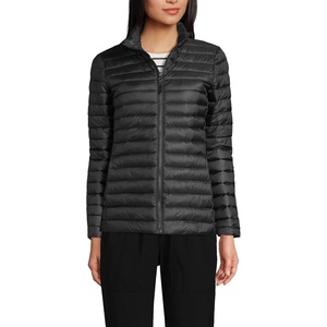 image:imageLands End School Uniform Womens ThermoPlume JacketBlack