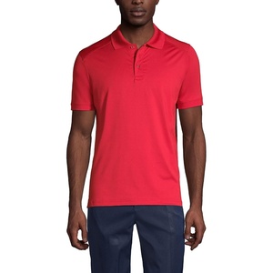 image:imageLands End School Uniform Young Mens Short Sleeve Rapid Dry Polo ShirtRed