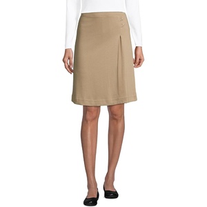 image:imageLands End Womens Knit SkortKhaki
