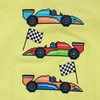 image:imageLands End Boys Graphic T ShirtRace CarsSunny Lime