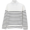 image:imageLands End Boys Half Zip PulloverBirchNavy Stripe