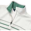 image:imageLands End Boys Half Zip PulloverBirchSpruce Green Stripe