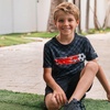 image:imageLands End Boys Performance Tee ShirtCheckersBlack