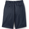 image:imageLands End Boys Plain Front Blend Chino ShortsClassic Navy