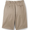 image:imageLands End Boys Plain Front Blend Chino ShortsKhaki