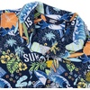 image:imageLands End Boys Short Sleeve Slub Camp ShirtPineapple SurfDeep Sea Navy