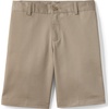 image:imageLands End Boys Slim Plain Front Blend Chino ShortsKhaki