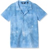 image:imageLands End Boys Terry Knit Button Down ShirtSky Tie Dye