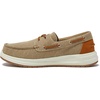 image:imageLands End Canvas Boat Shoes Men Deck Shoes Mens Boat Shoes Slip Ons  Navy Blue Tan Brown or Grey Mens Casual Shoes Size 813Desert Tan