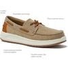 image:imageLands End Canvas Boat Shoes Men Deck Shoes Mens Boat Shoes Slip Ons  Navy Blue Tan Brown or Grey Mens Casual Shoes Size 813Desert Tan