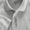 image:imageLands End Essentials Womens Short Sleeve All Day Comfort Polo Shirt  100 Cotton Wont Shrink Pill FadeGray Heather