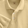 image:imageLands End Essentials Womens Short Sleeve All Day Comfort Polo Shirt  100 Cotton Wont Shrink Pill FadeMaize