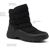 image:imageLands End Expedition Insulated Winter Boots for Men Lace Up or Slip On Waterproof Mens Snow Boots Medium or Wide Width Mens Shoes Size 8 to 13 Black Brown Green or GreyBlack