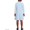 image:imageLands End Girls Long Sleeve Mesh Pleated Polo DressBlue